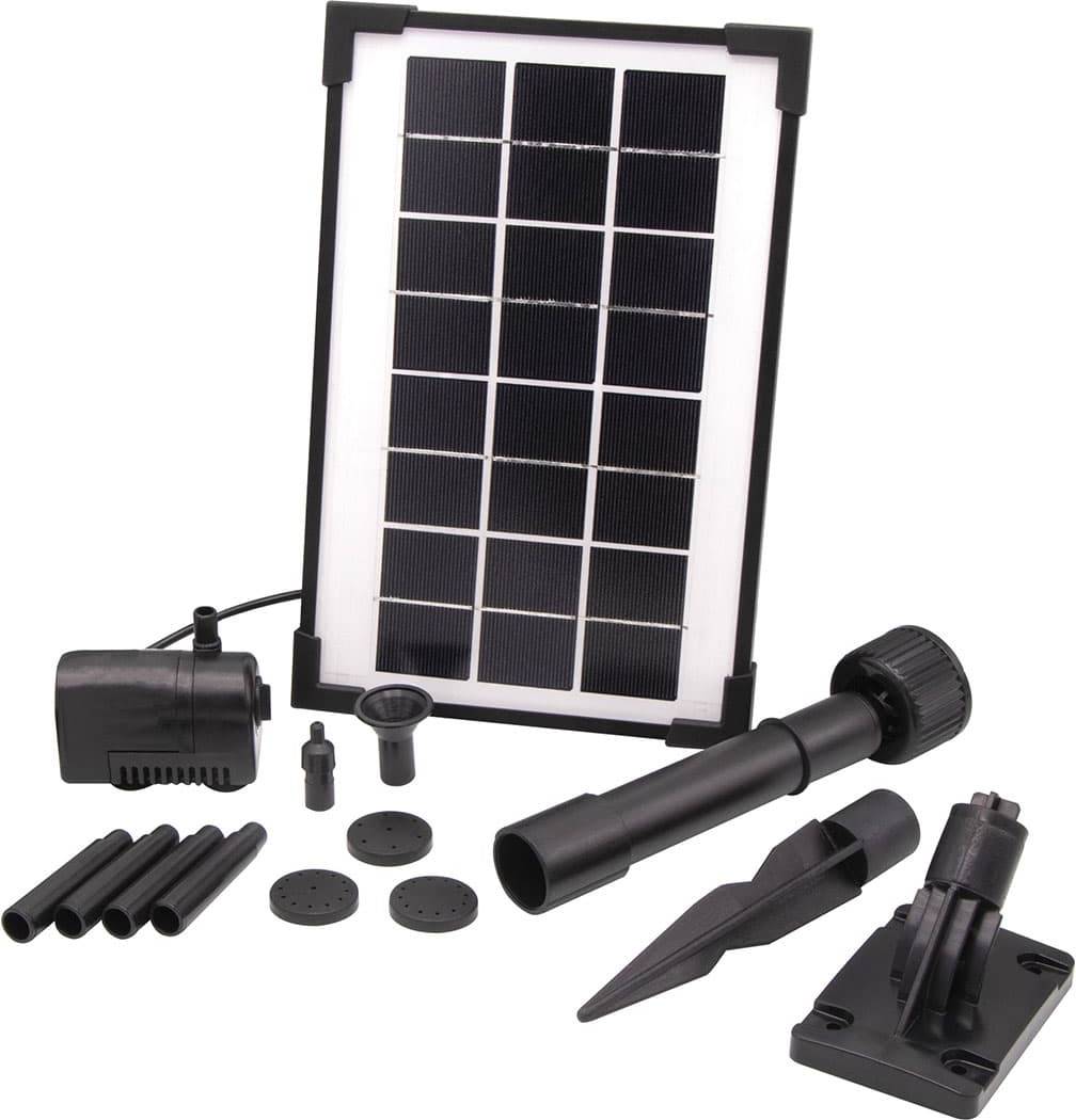 SolarMax 250 Springvandssæt Med Solcelle
