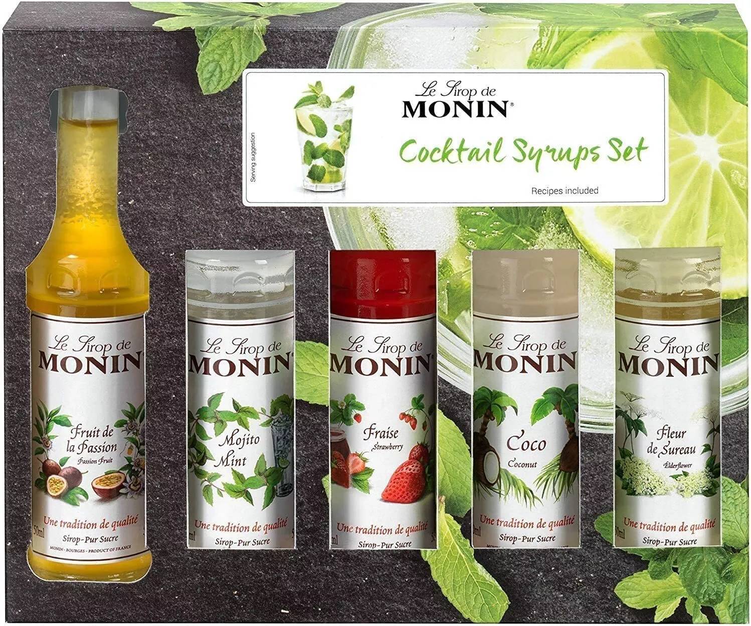 Monin Cocktail Syrups Set