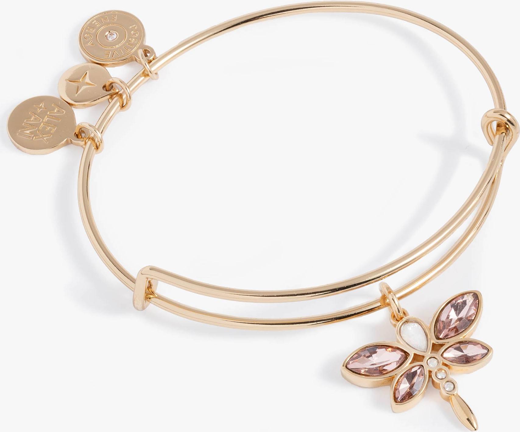 Crystal Dragonfly Bangle