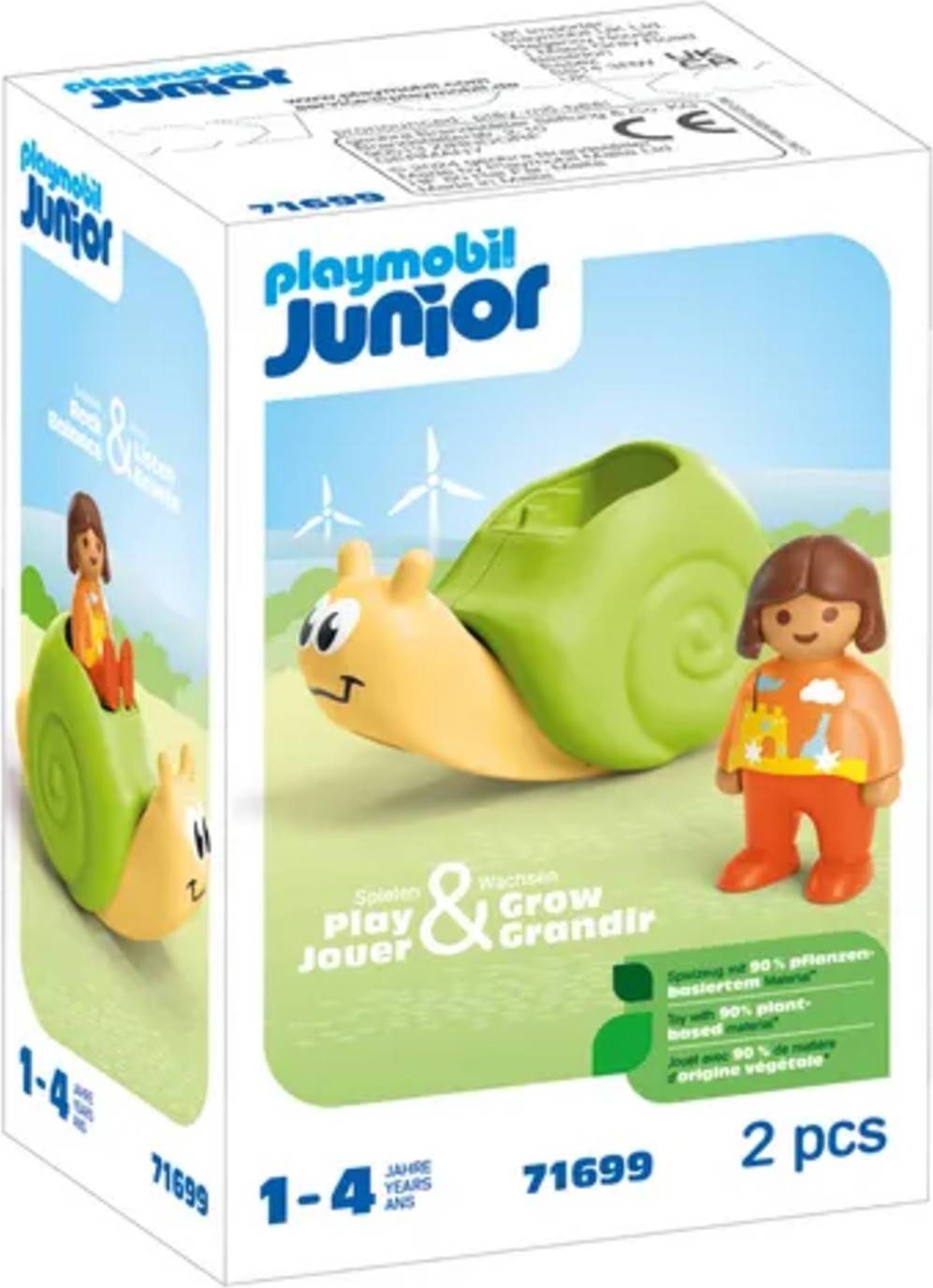 Playmobil Rocking Snail with Rattle Feature 71699