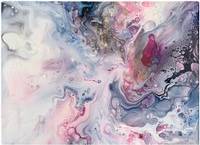 Warren Reed Ethereal Swirls Dreams In Motion Multi One Size Chopping Board