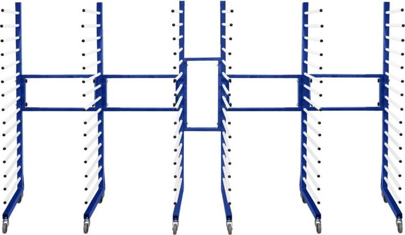 MonsterShop Combi Spray Drying Rack Trolley 3 2 Connectors