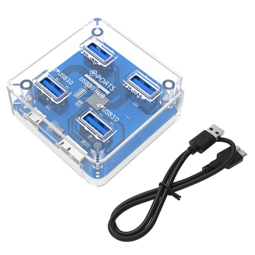 Typecat 4XUSB3.0 Splitter Hub Quadrato