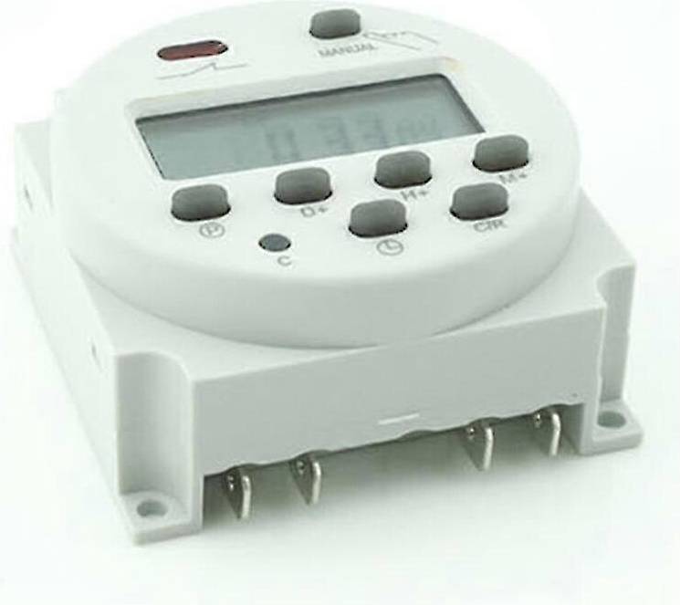 Kikidex Digital LCD Power Programmable Timer Switch AC 110V