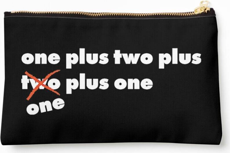 WHIBOS Makeup Bag Clue Math Cosmetic Organizer - Clue Math
