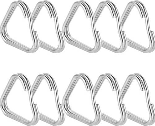 The ring camera Triangle Triangle Stainless Steel Keychain Ring - Camera Bag