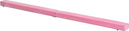 Homcom 210 cm Svävande Gymnastikbalk Rosa