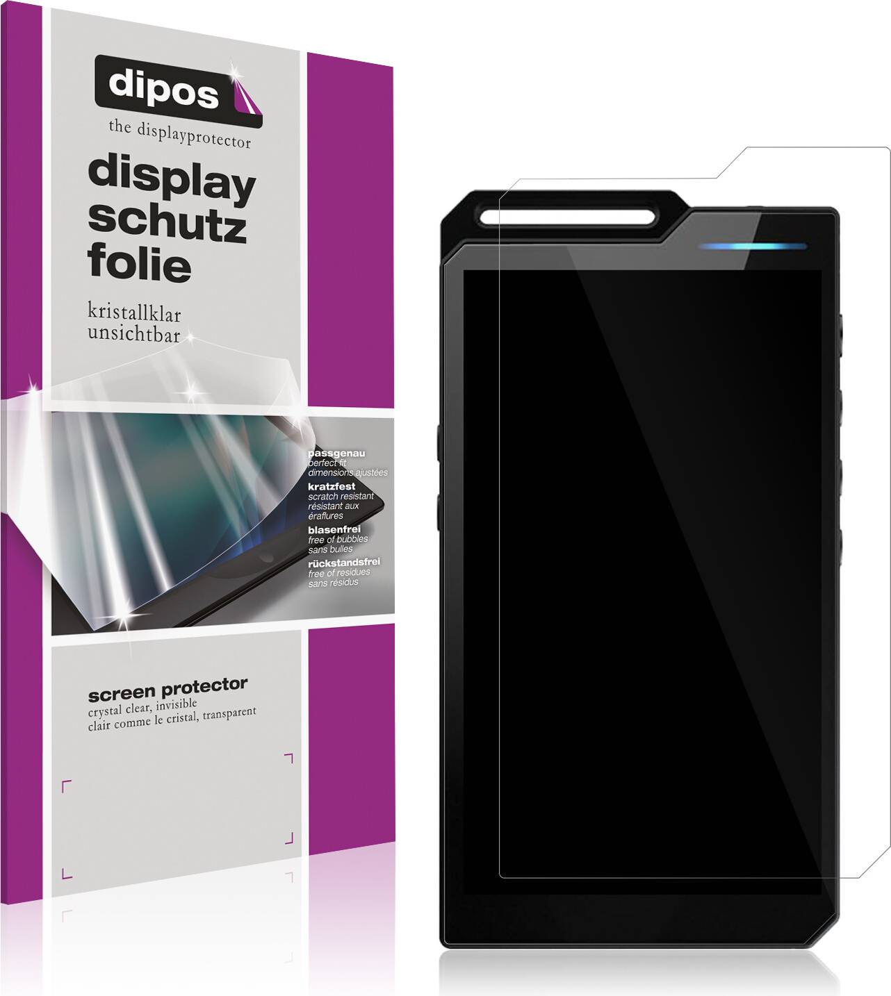 Dipos 4x Screen Protector For Hiby R4 Crystal Clear