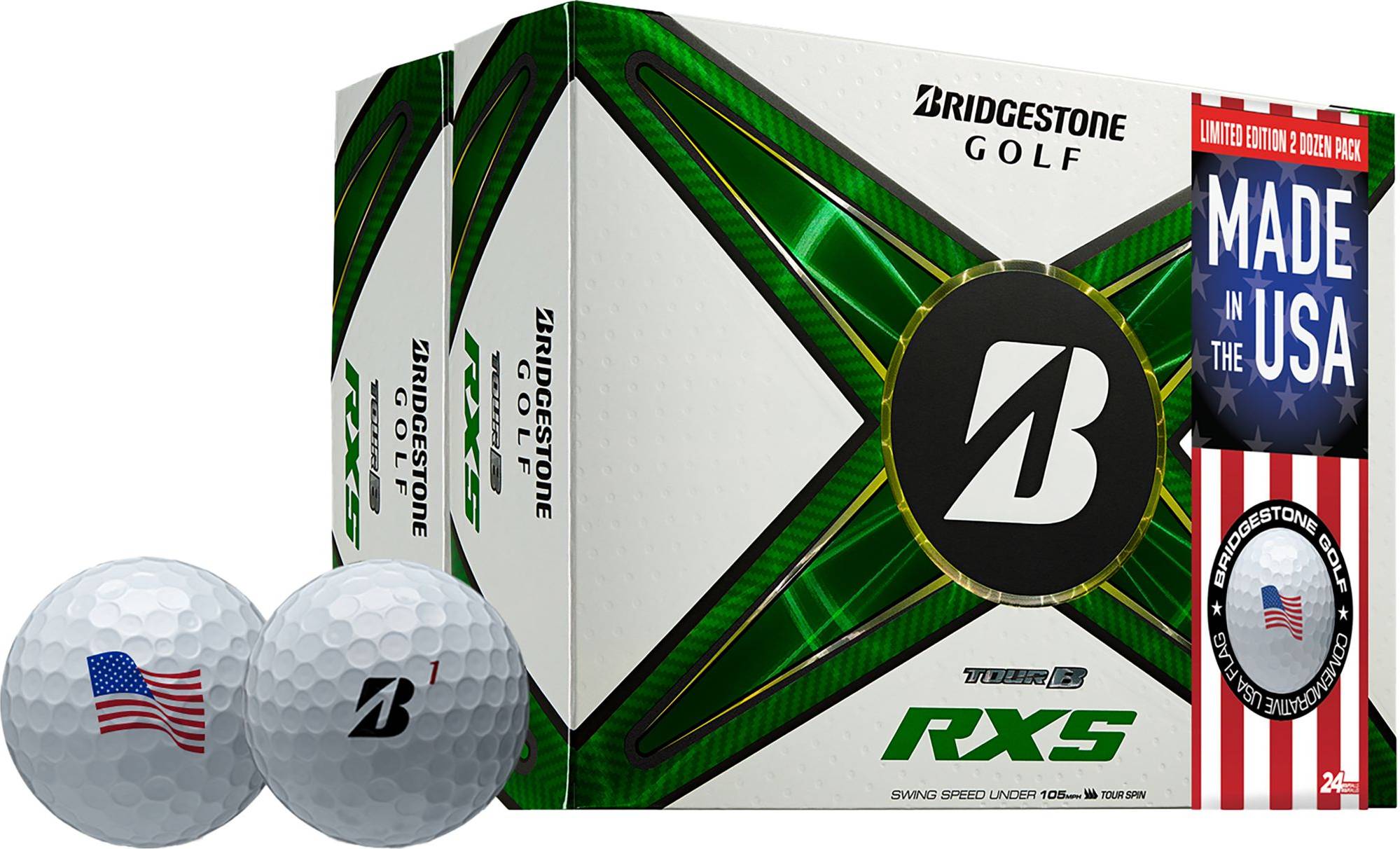 Bridgestone Tour B RXS Golf Balls 12 Pack