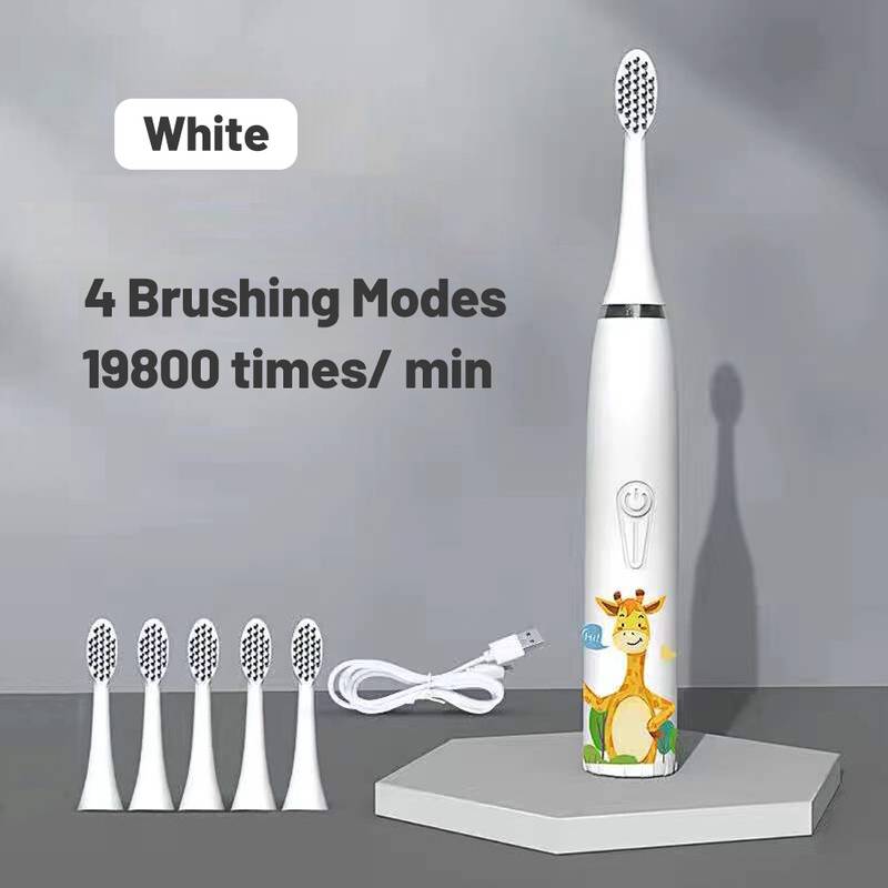 Maxpower Children Electric Toothbrush Cartoon Pattern