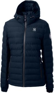 Cutter & Buck Mission Ridge Repreve Puffer Full-Zip Jacket Navy