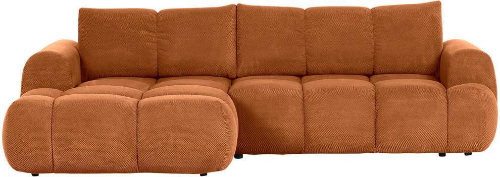 Carryhome Mid.You Hörnsoffa Flatväv Rostfärgad Soffa