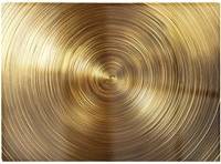 Warren Reed Circular Radial Design One Size Brown Chopping Board