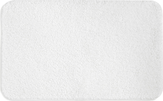 Mainstays Basic Polyester 20 x 32 Bath Rug White