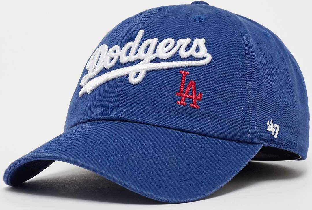 Clean Up MLB LA Dodgers Script Unisex Caps