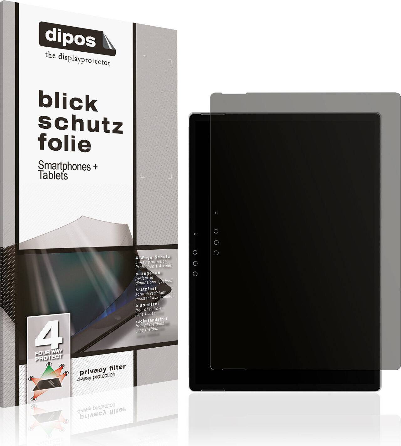 Dipos Screen Protector for Microsoft Surface Pro 5 Privacy Filter