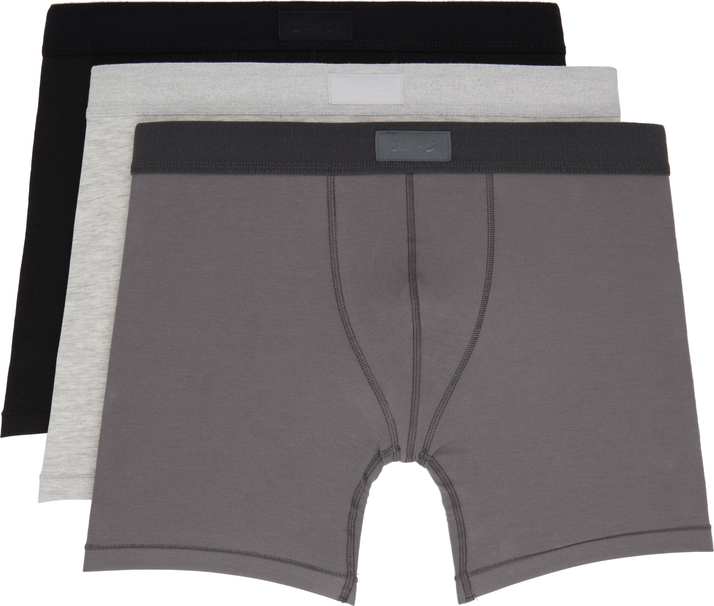 Three-Pack Boxer Briefs - Heather Multi