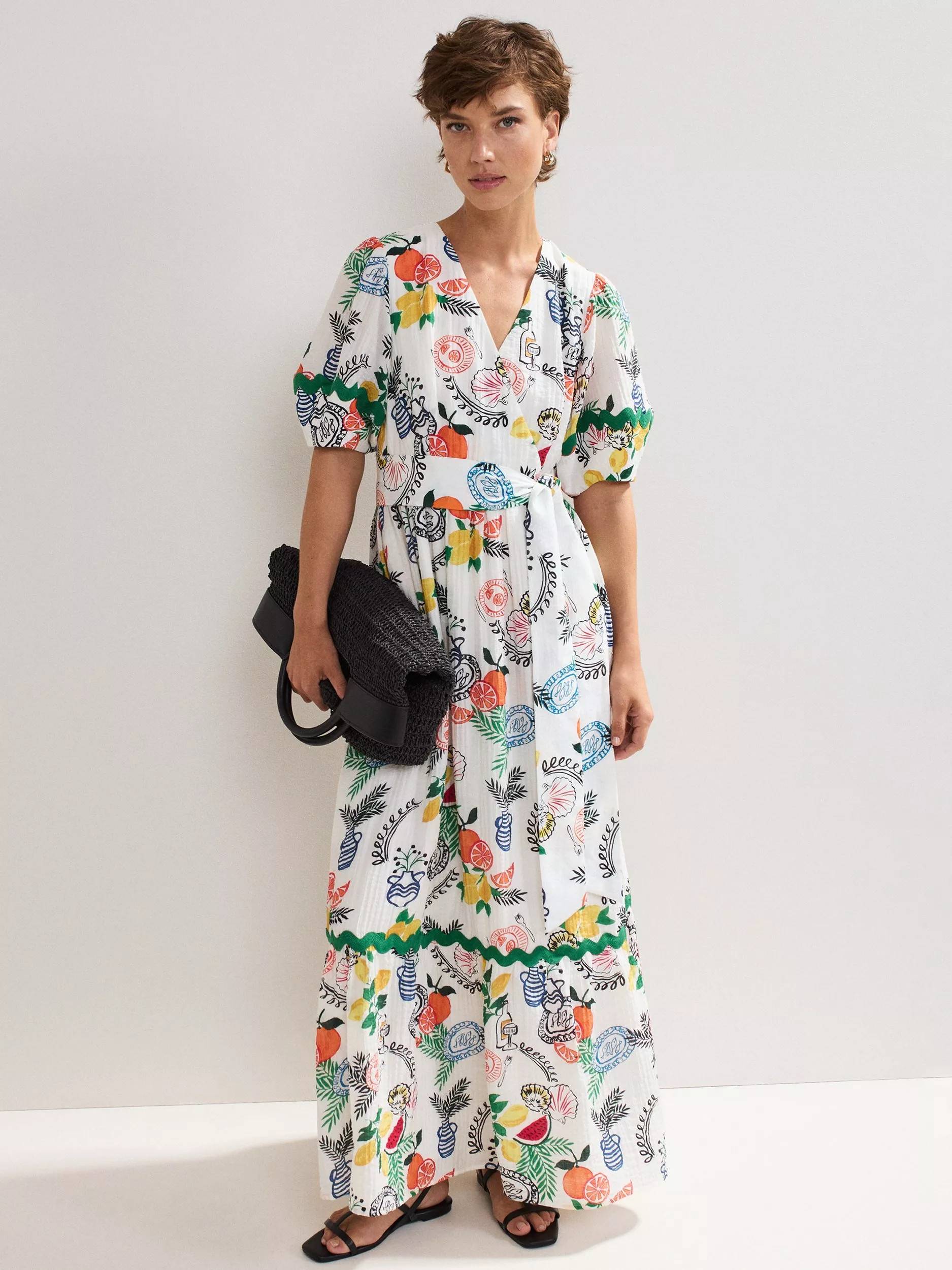 Phase Eight Rochella Postcard Maxi Dress - Multi