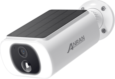 Solar outdoor security camera Anran Solar Battery Powered Wireless Wifi Outdoor Home Security Camera System