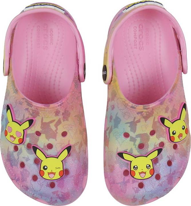 Crocs Pokémon Pikachu Classic Clogs - Rosa