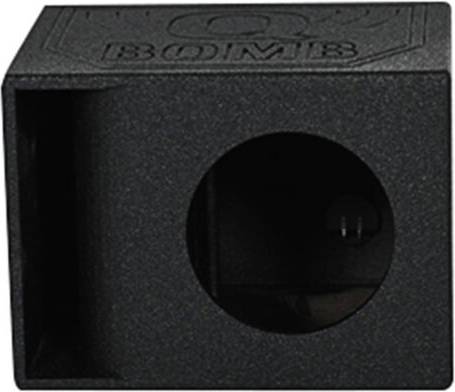 10 inch subwoofer box Rockville RQB10HP Single 10 Inch Horn Ported Subwoofer Sub Box Enclosure