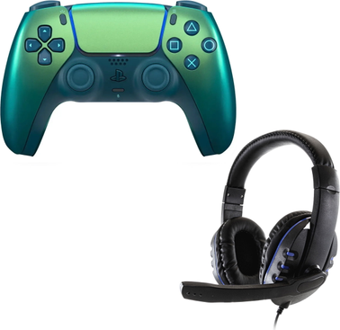 Playstation 5 headset DualSense Controller Chroma Teal Universal Headset