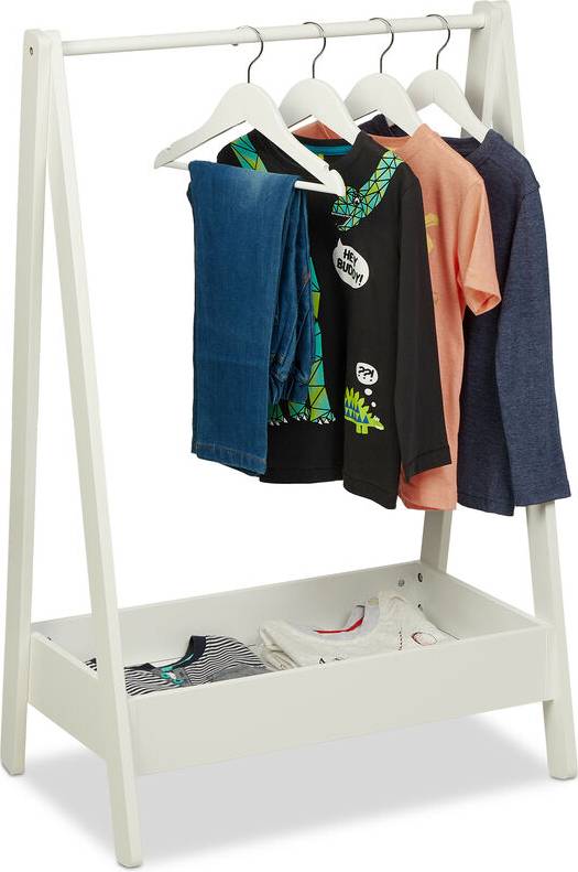Burro de Ropa Infantil con Balda