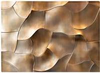 Warren Reed Bronze Gold Eclectic Design One Size Chopping Board