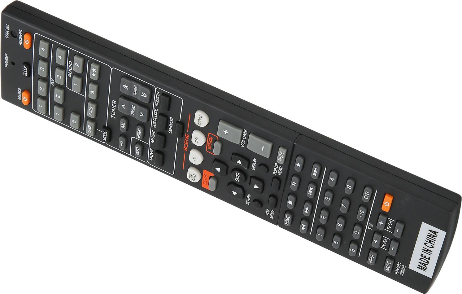Cocosity YHT-399U Télécommande RX-V467 RX-V367