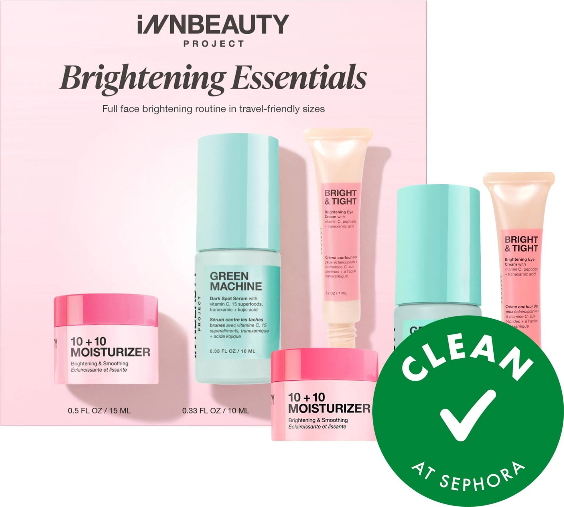 Innbeauty Project Brightening Mini Essentials Kit