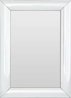 Premier Petillo Silver Frame Rectangular One Size Wall Mirror