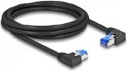 DeLock CAT 6a SFTP 2m Patchkabel Sort