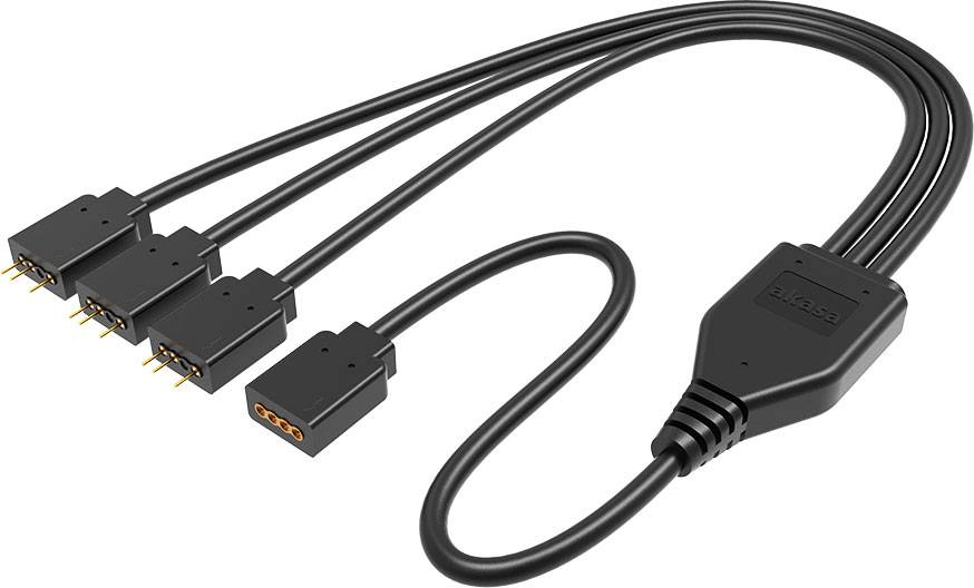 Akasa Addressable RGB LED Splitter & Extension Cable