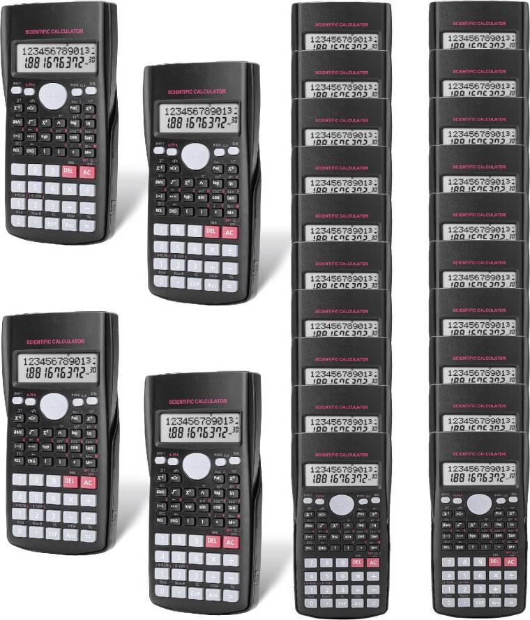 Mr. Pen 24 Pack 2 Line 240 Functions 12 Digit Math Calculator