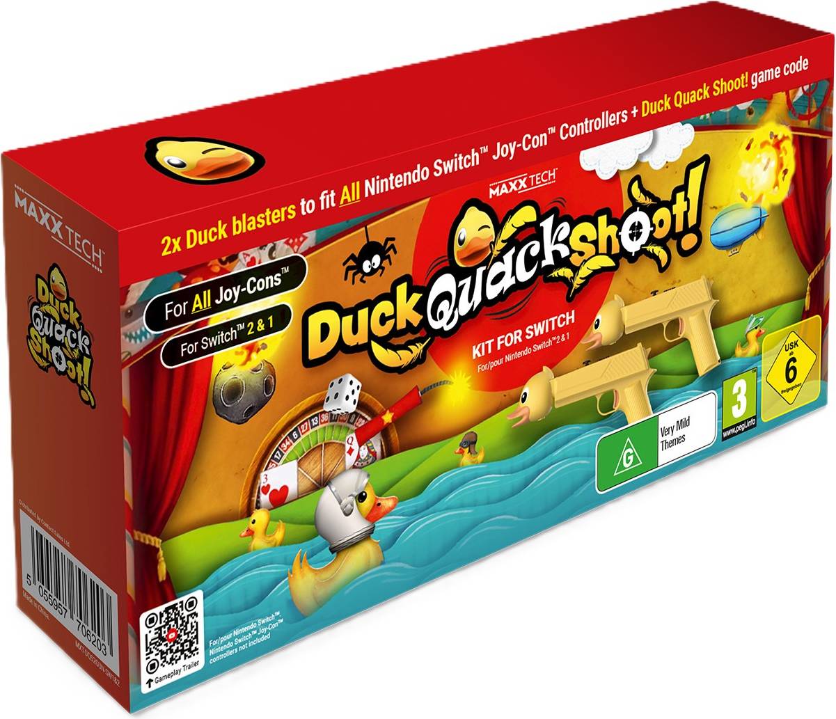 Maxx Tech Maxx Tech Duck Quack Shoot Kit Nintendo Switch 2