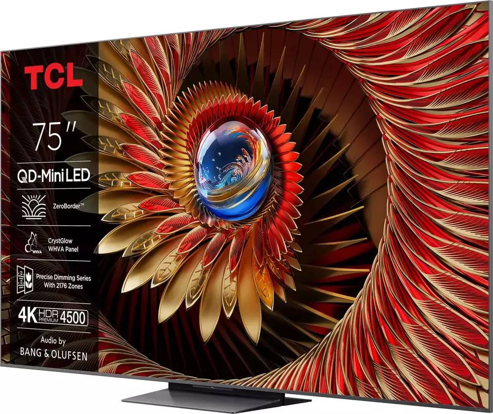 4k mini led tv TCL QLED Mini LED Smart TV 75Q8C