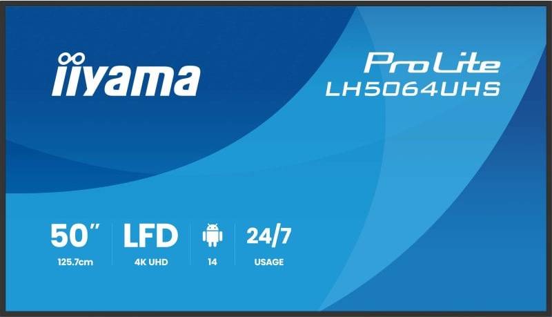 ProLite LH5064UHS-B1AG 50 Inch 49.5 Inch LED Backlit LCD Display