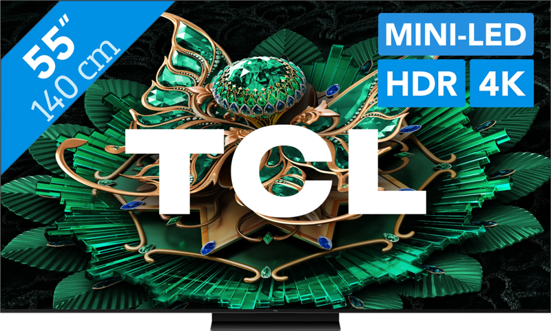 Tcl 55 TCL 55C71K 55 Inch MiniLED Smart TV
