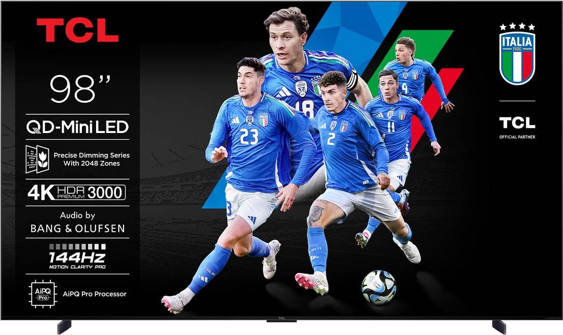 Smart tv 98" TCL 98C79K 85 Inch QD Mini LED TV