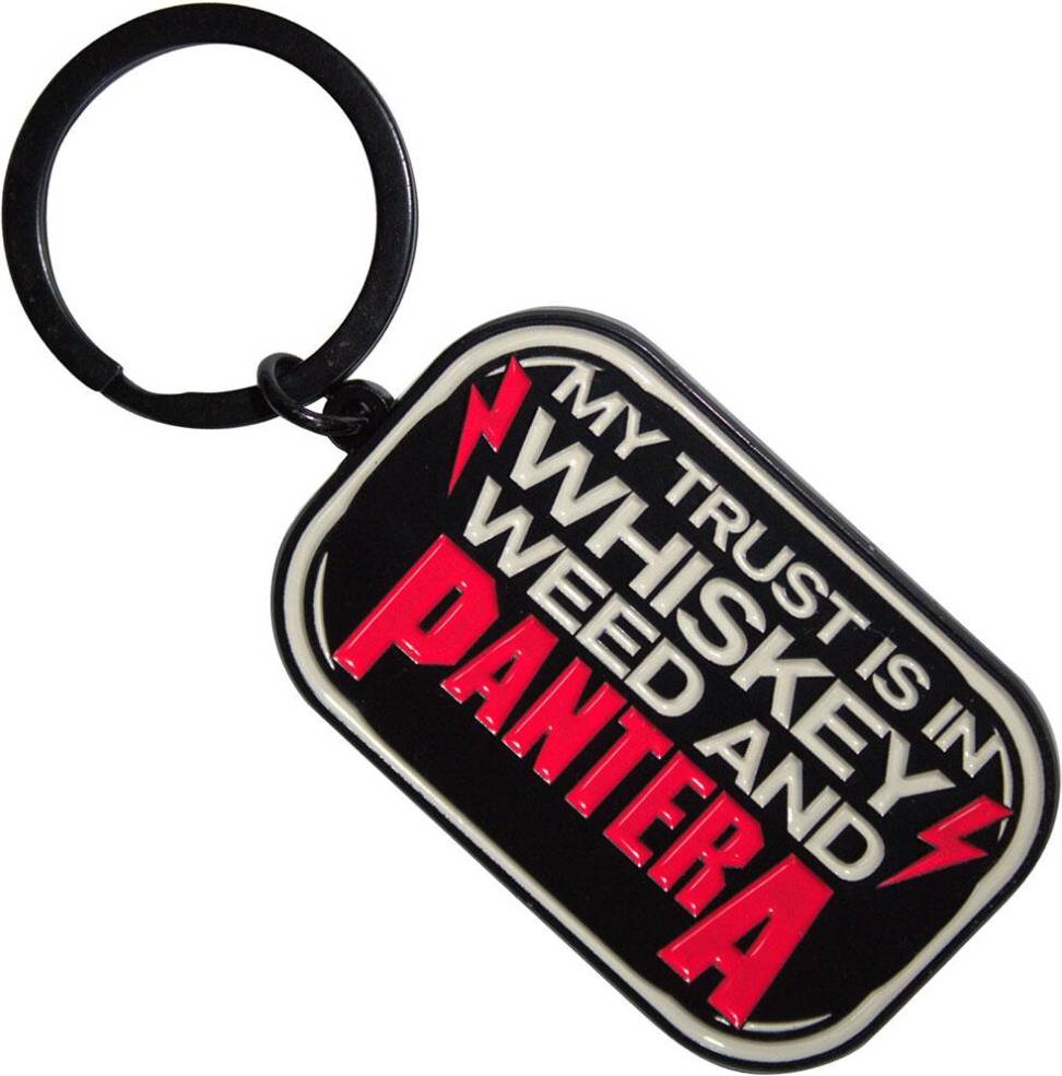 Pantera Whiskey Keyring