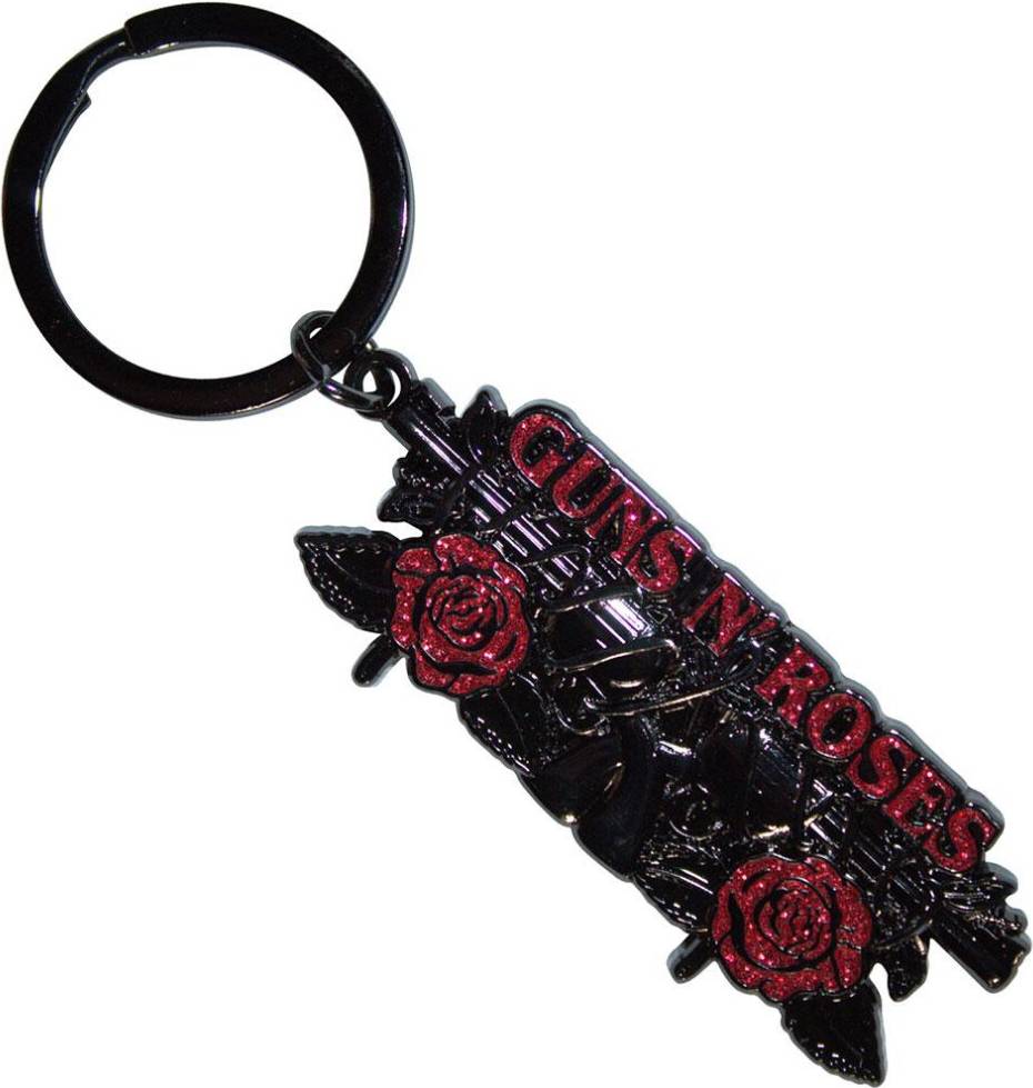 Guns N' Roses Vintage Pistols Keyring