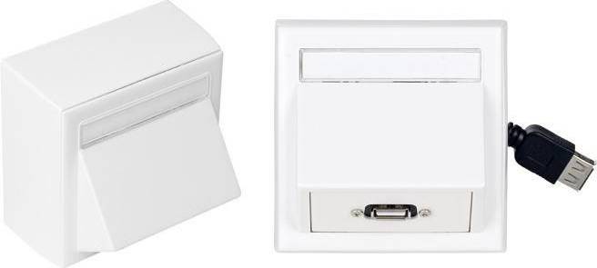 WI231275 USB 2.0 Wall Connection Box