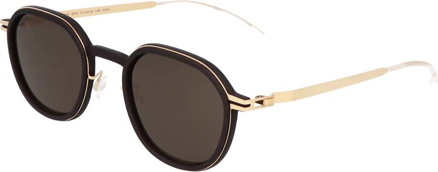 Mykita Runde Solbriller Birch - Sort