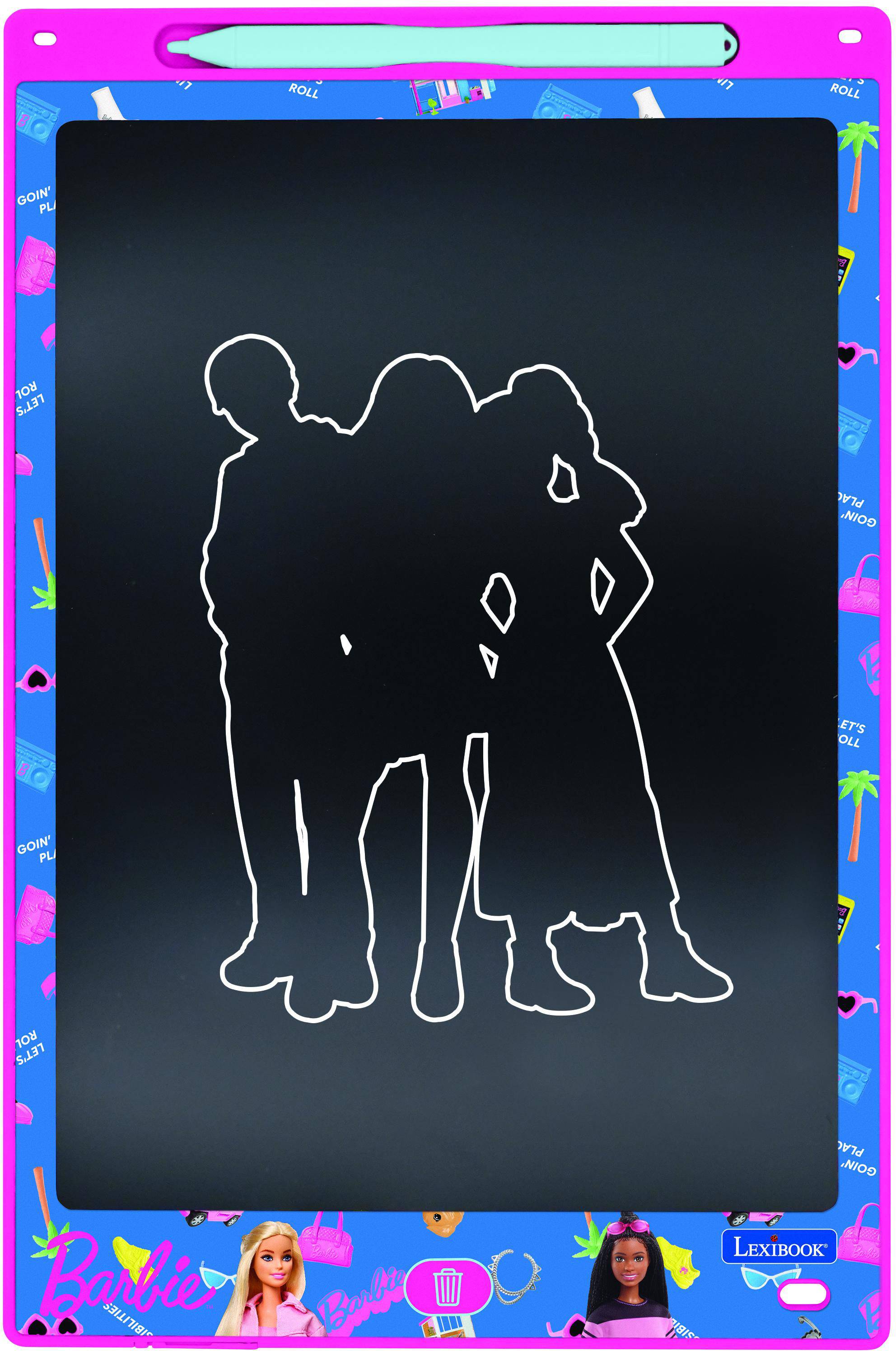 E ink tablet Barbie 11'' Multicolour E-Ink Learning Drawing Tablet