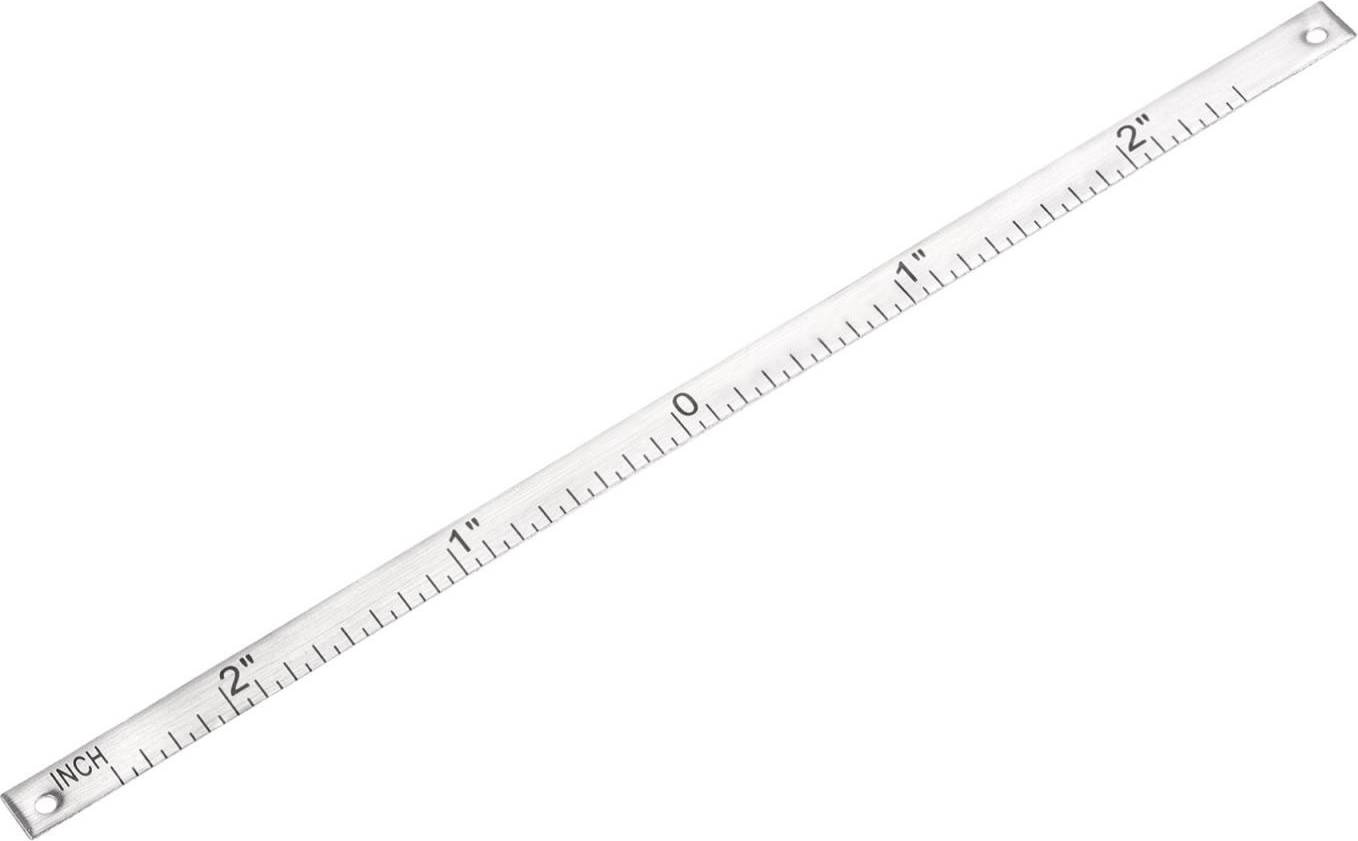 Uxcell Center Finding Ruler 2-Inch Table Sticky Measurement Tape