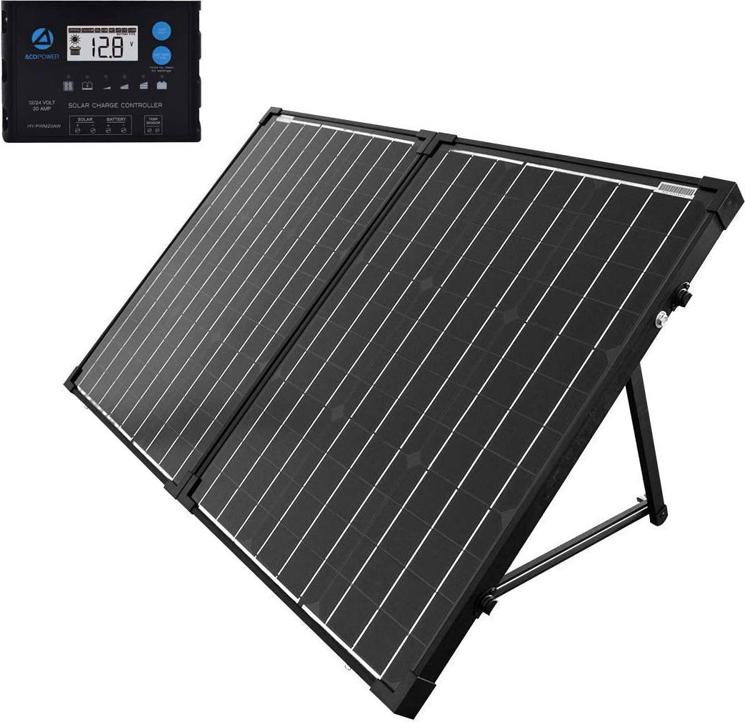 Solar panel kit ACOPower 100W 12V Portable Solar Panel Kit