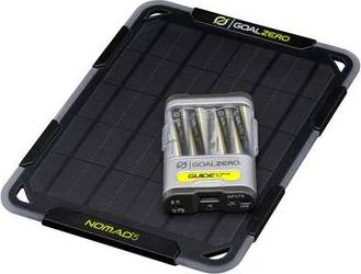 Goal zero solar panel Goal Zero Nomad 5 Guide 10 Plus Solar Kit