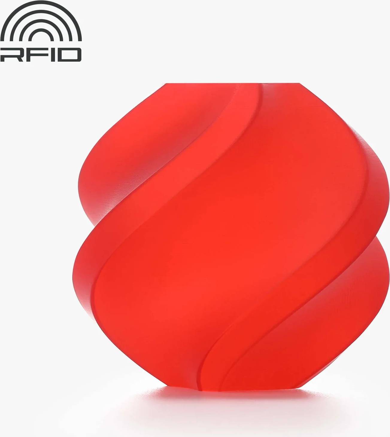 Bambu lab PLA Translucent Red Spool