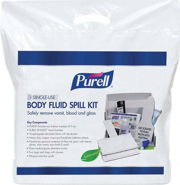 Purell 19 Pc Body Fluid Clean-Up First Aid Kit