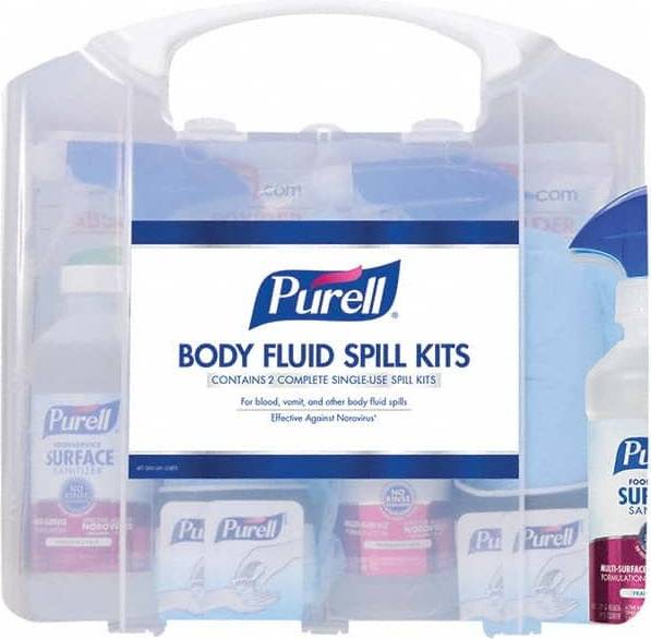 Purell 19 Pc Body Fluid Clean-Up First Aid Kit
